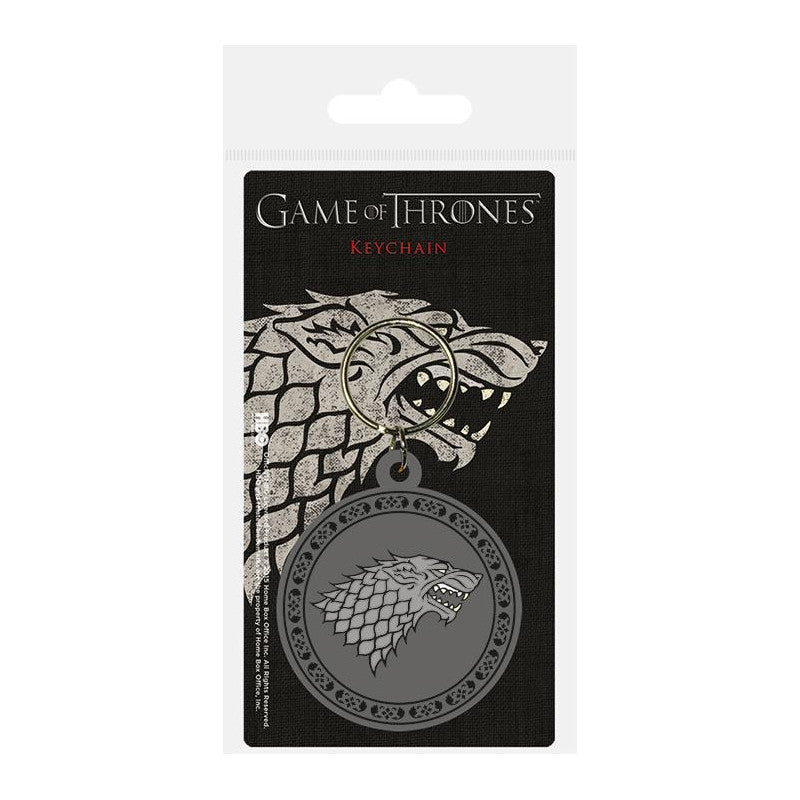 Game of Thrones - Stark Rubber Keychain - flash vidéo