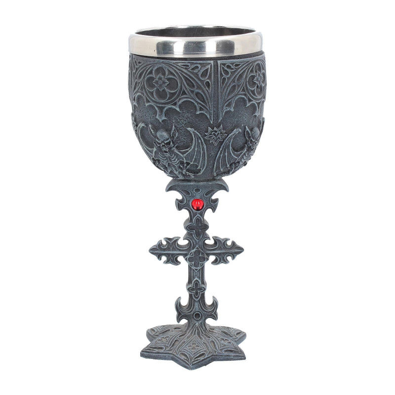 Gothic Vampire Bat Goblet 18.8cm - flash vidéo
