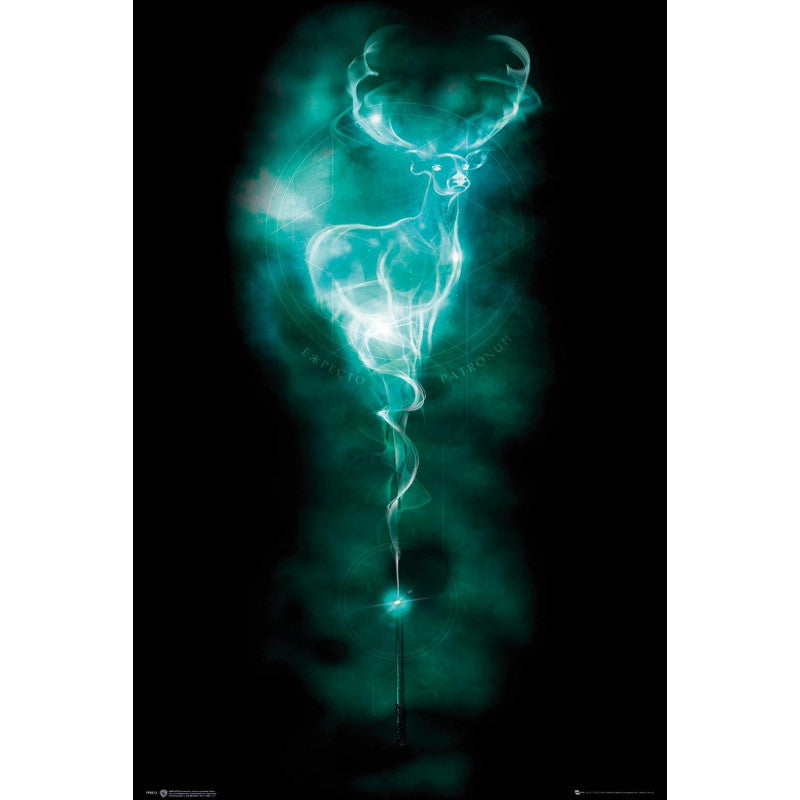 Harry Potter - Patronus Cerf - Maxi Poster - flash vidéo