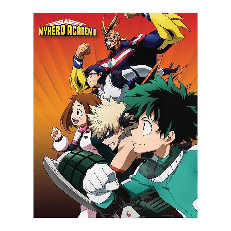 My Hero Academia Heroes to Action - Mini Poster - flash vidéo