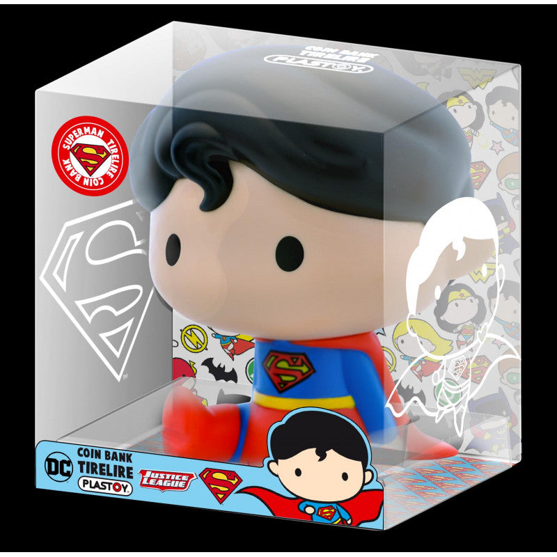 Plastoy - Mini Tirelire DC Comics Chibi Superman - flash vidéo