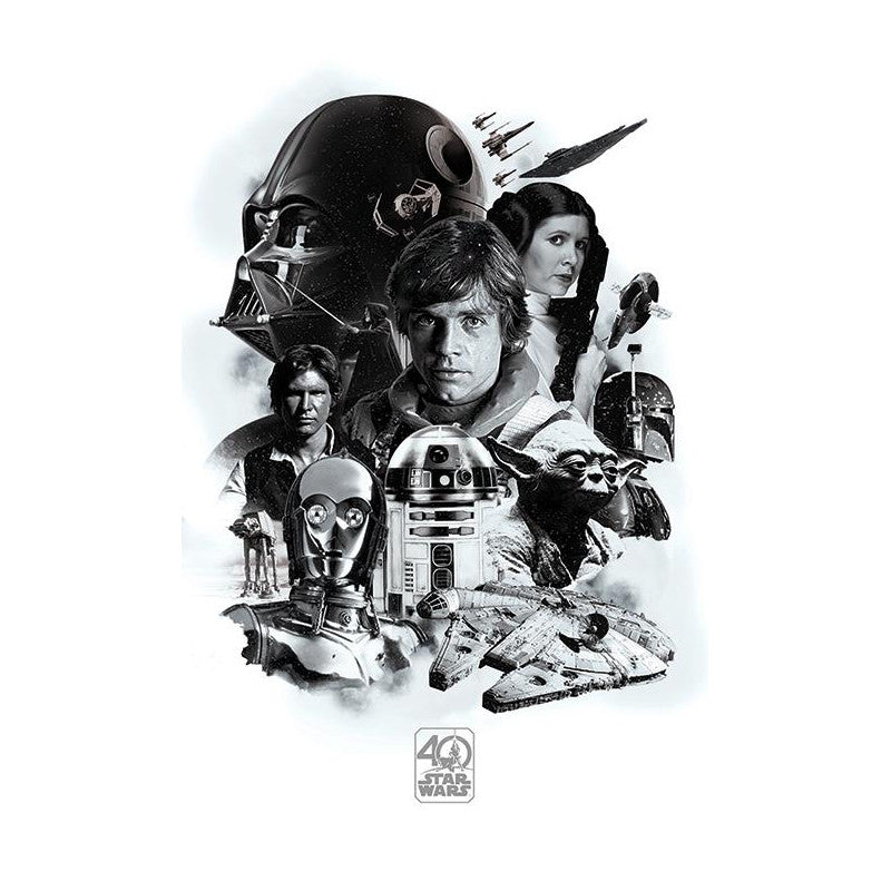 Star Wars - 40th Anniversary Maxi Poster