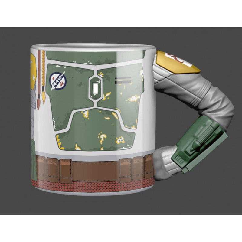 Star Wars - Boba Fett Mug with 3D Arm 350ml - flash vidéo
