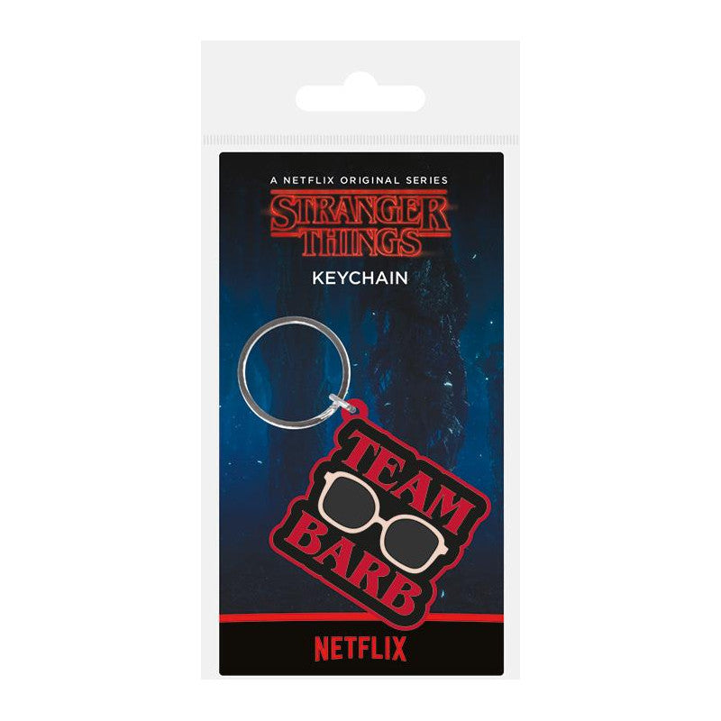 Stranger Things - Team Barb Rubber Keychain - flash vidéo