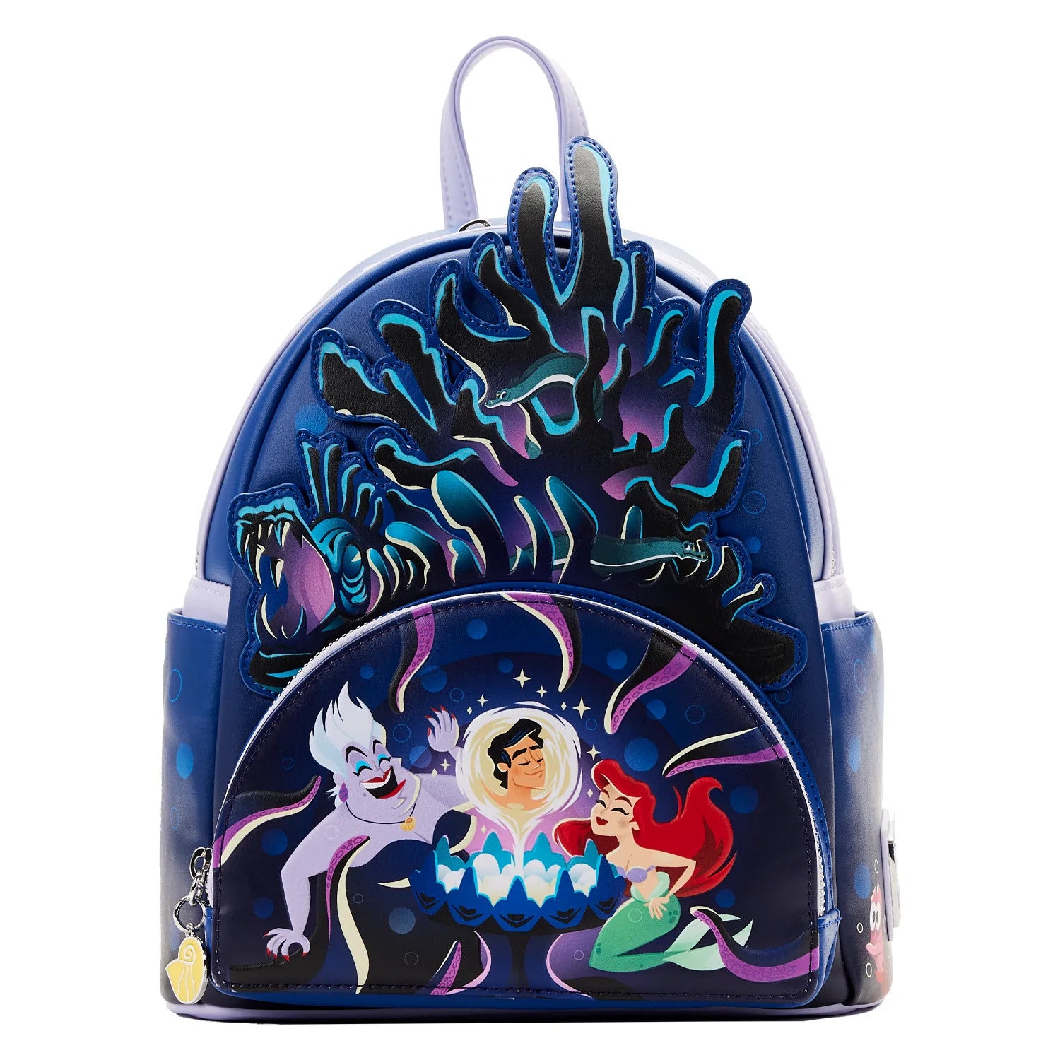 Loungefly: Disney - The Little Mermaid Ursula Lair Mini Backpack - flash vidéo