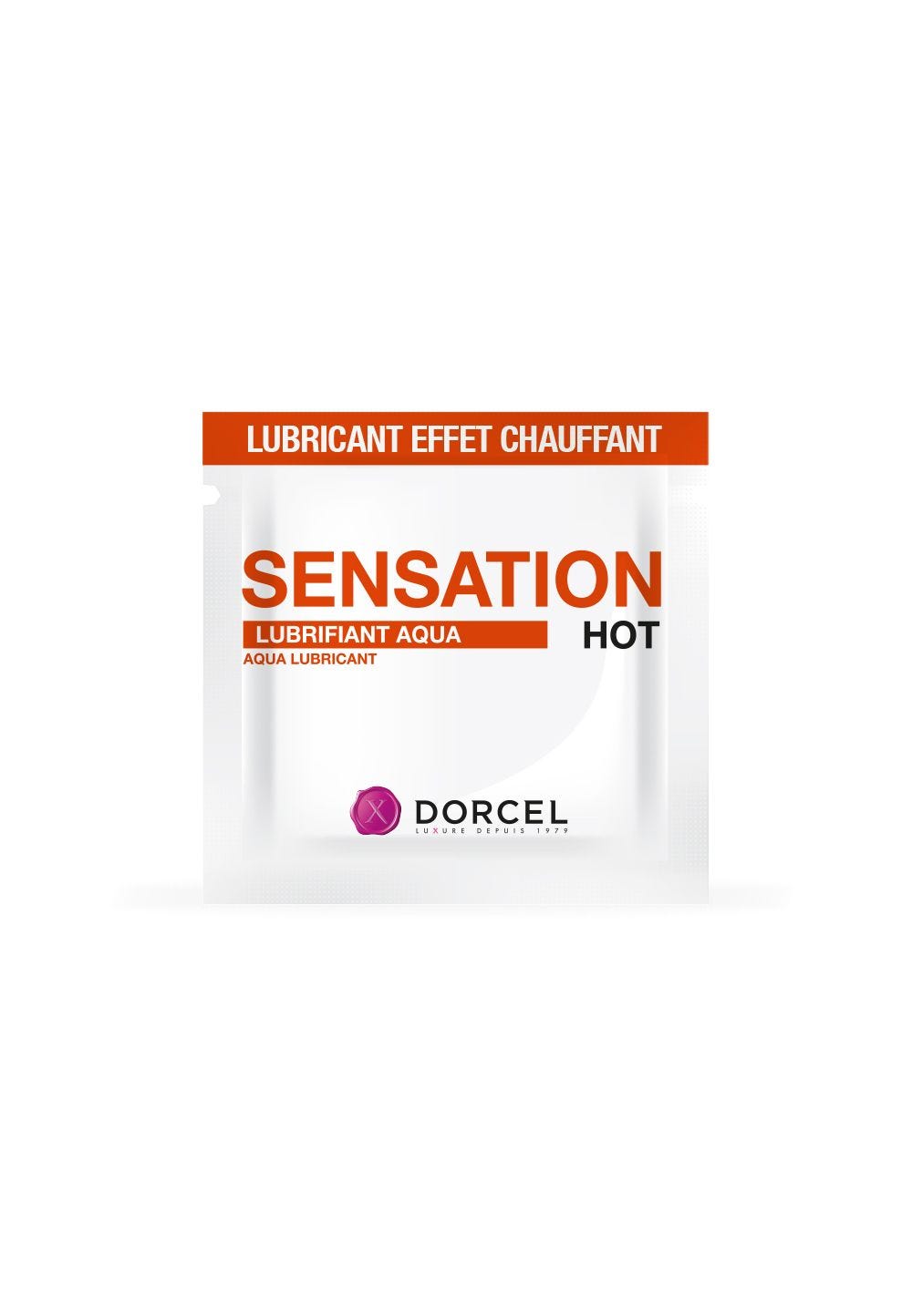 Monodose lubrifiant Sensation Eau Chauffant Dorcel - flash vidéo