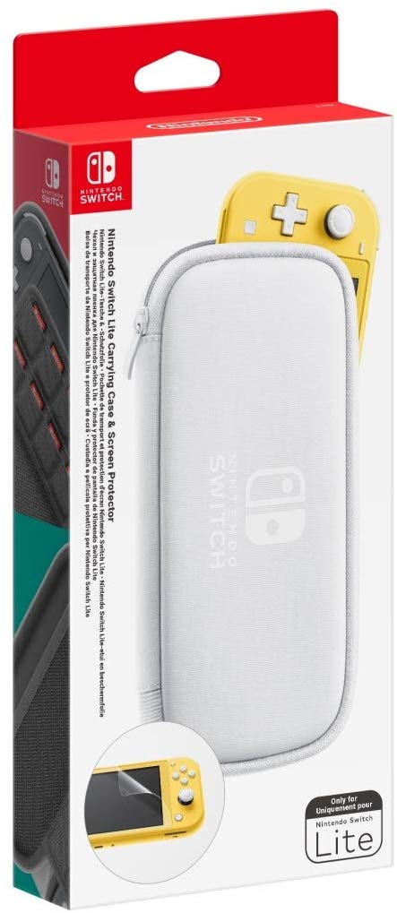 Nintendo Switch Lite Carrying Case & Screen Protector - flash vidéo