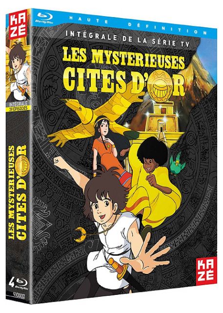 Les Mystérieuses Cités d'Or - Intégrale Saison 1 - Coffret - flash vidéo