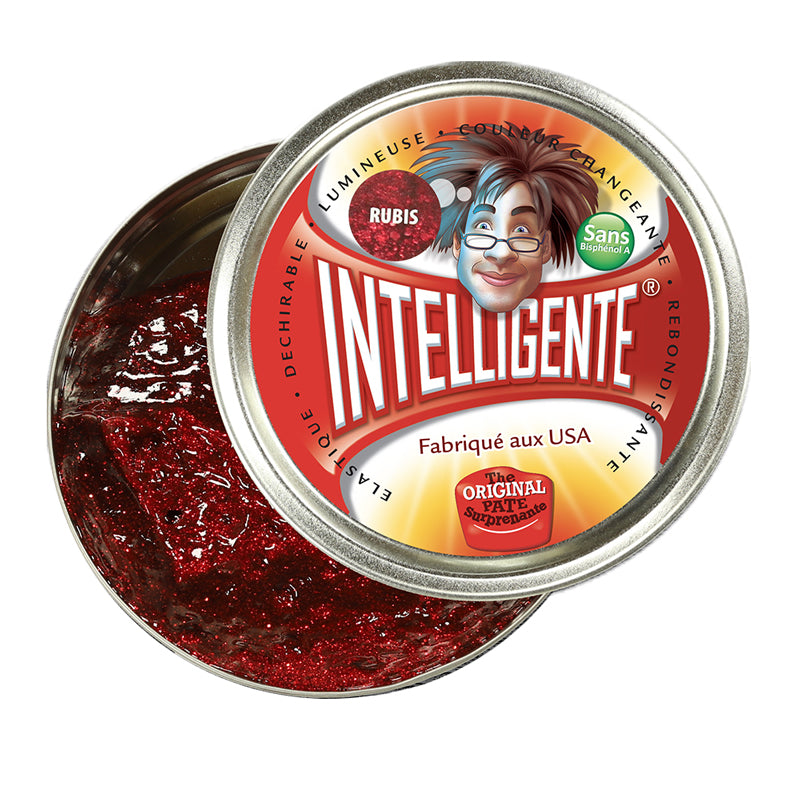 PATE INTELLIGENTE Rouge Rubis - flash vidéo