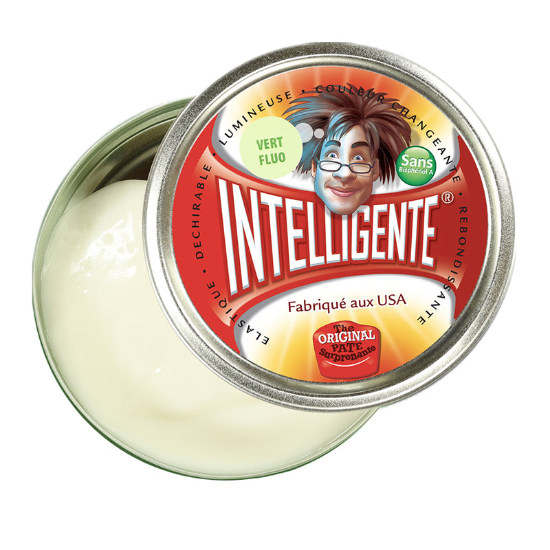 PATE INTELLIGENTE Vert Fluo - flash vidéo