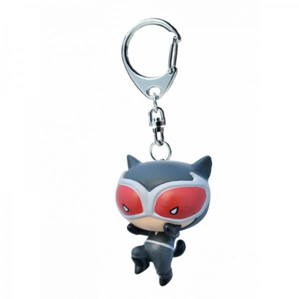 Plastoy - Porte-clef DC Comics Chibi Catwoman - flash vidéo