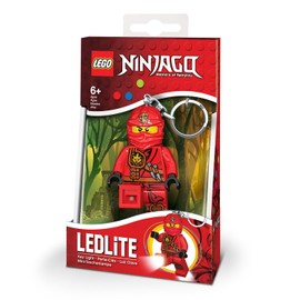 Porte-clés LED Lego Ninjago mini figurine Kai - flash vidéo
