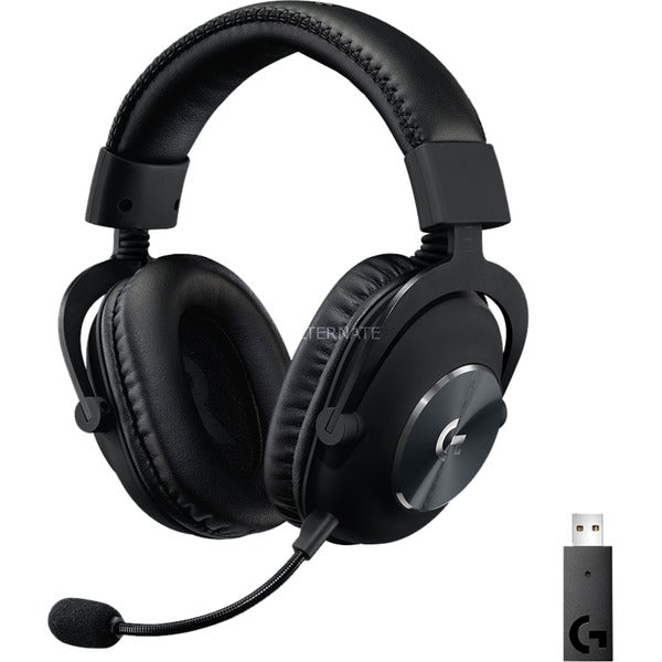 Logitech Casque de jeu sans fil Lightspeed G PRO X Noir - flash vidéo