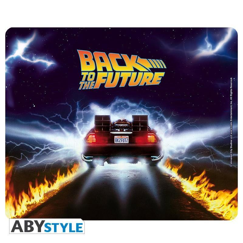 Retour vers le futur - Tapis de souris souple DeLorean - flash vidéo