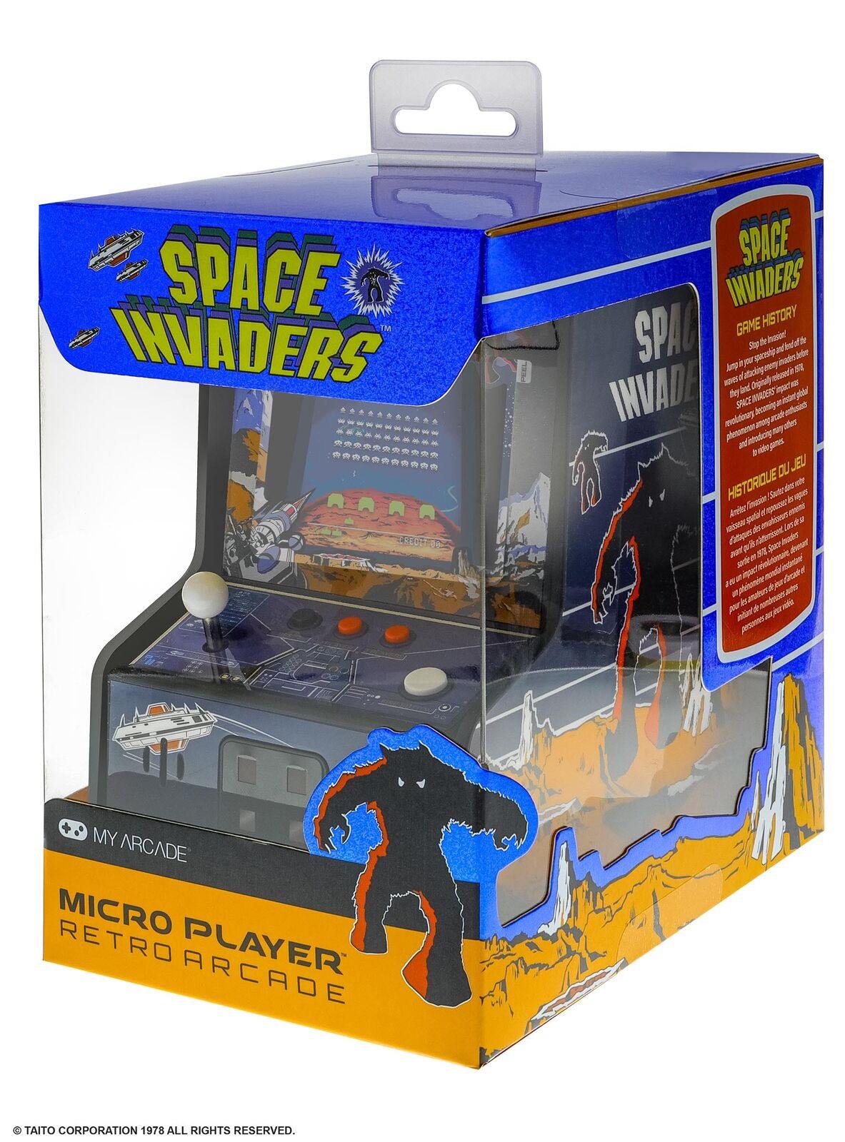 My Arcade - Space Invaders Micro Player - flash vidéo