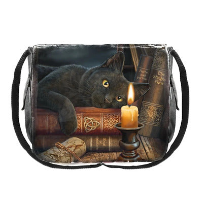 Witching Hour - Sac à bandoulière avec illustration de chat 40cm