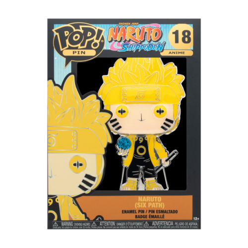 Funko Pop! Pin: Naruto Shippuden - Naruto Six Path (Chase) - flash vidéo
