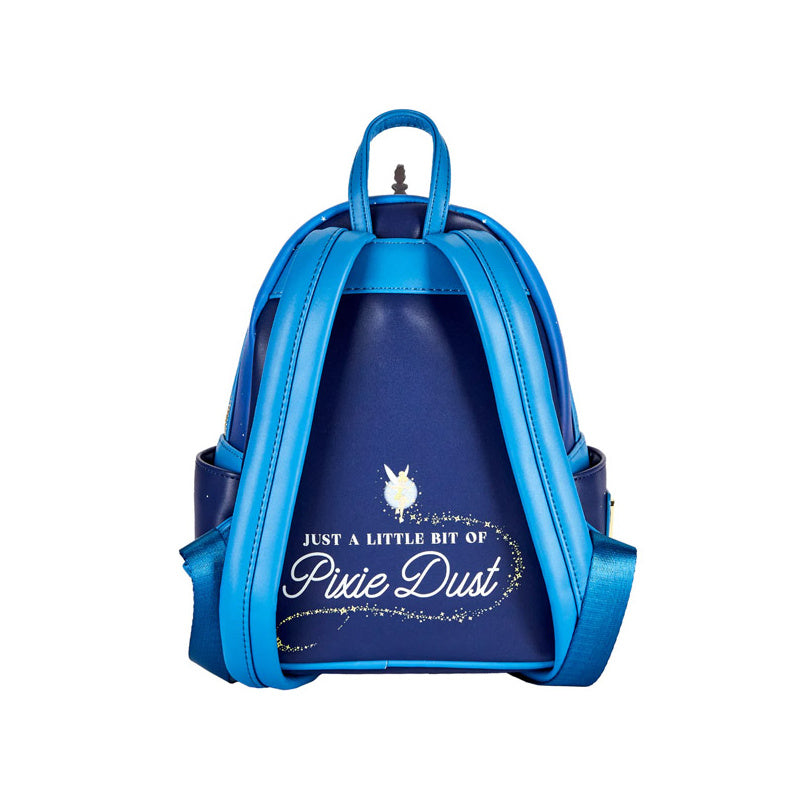 Loungefly: Disney Peter Pan Glow Clock Mini Backpack - flash vidéo