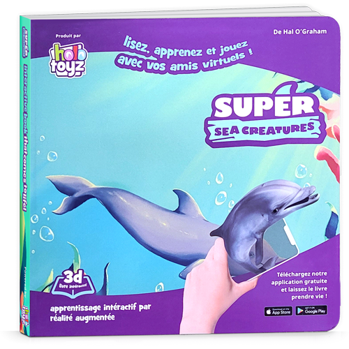 LIVRE INTERACTIF Super Sea Creatures - flash vidéo