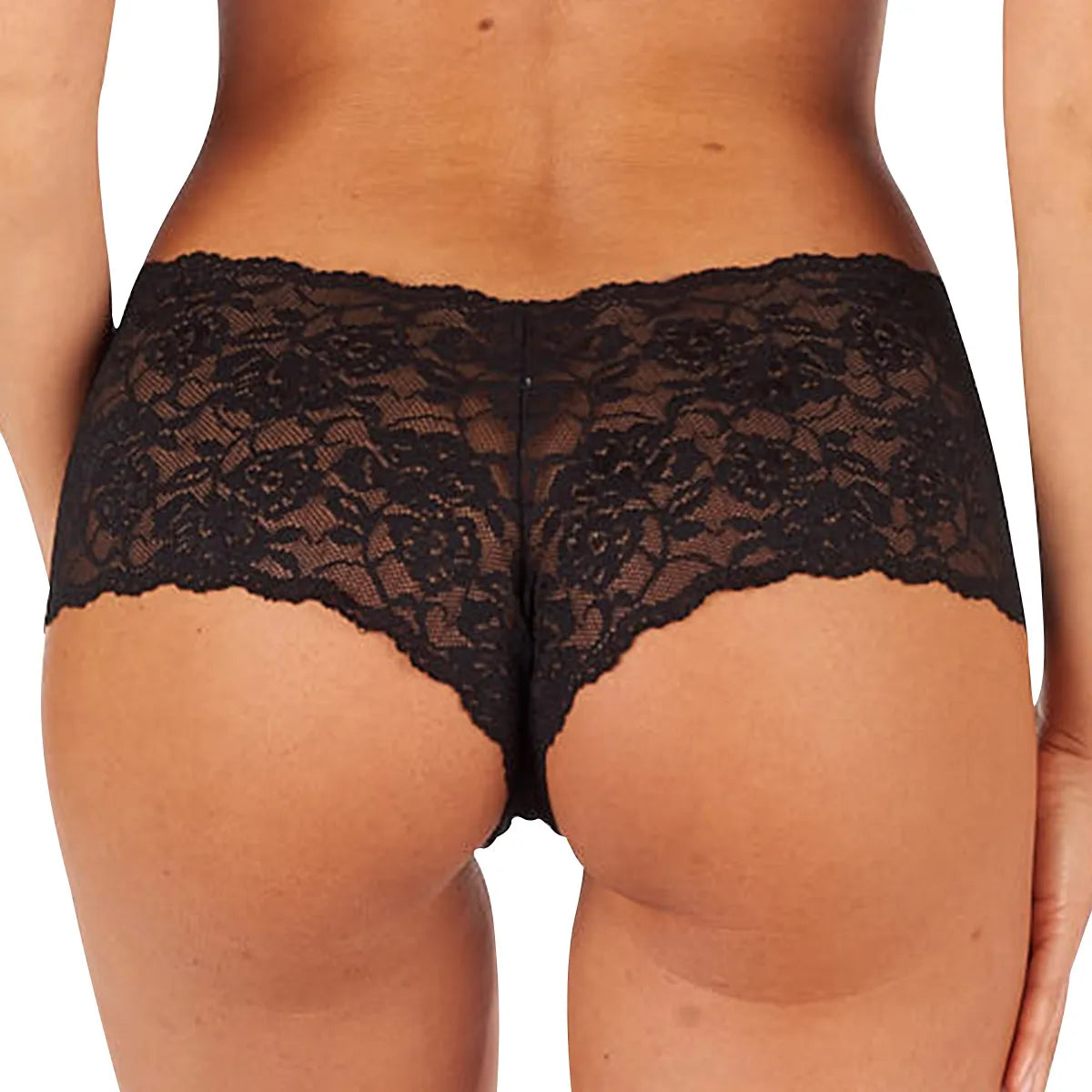 Shorty Ouvert Dentelle Noir - flash vidéo