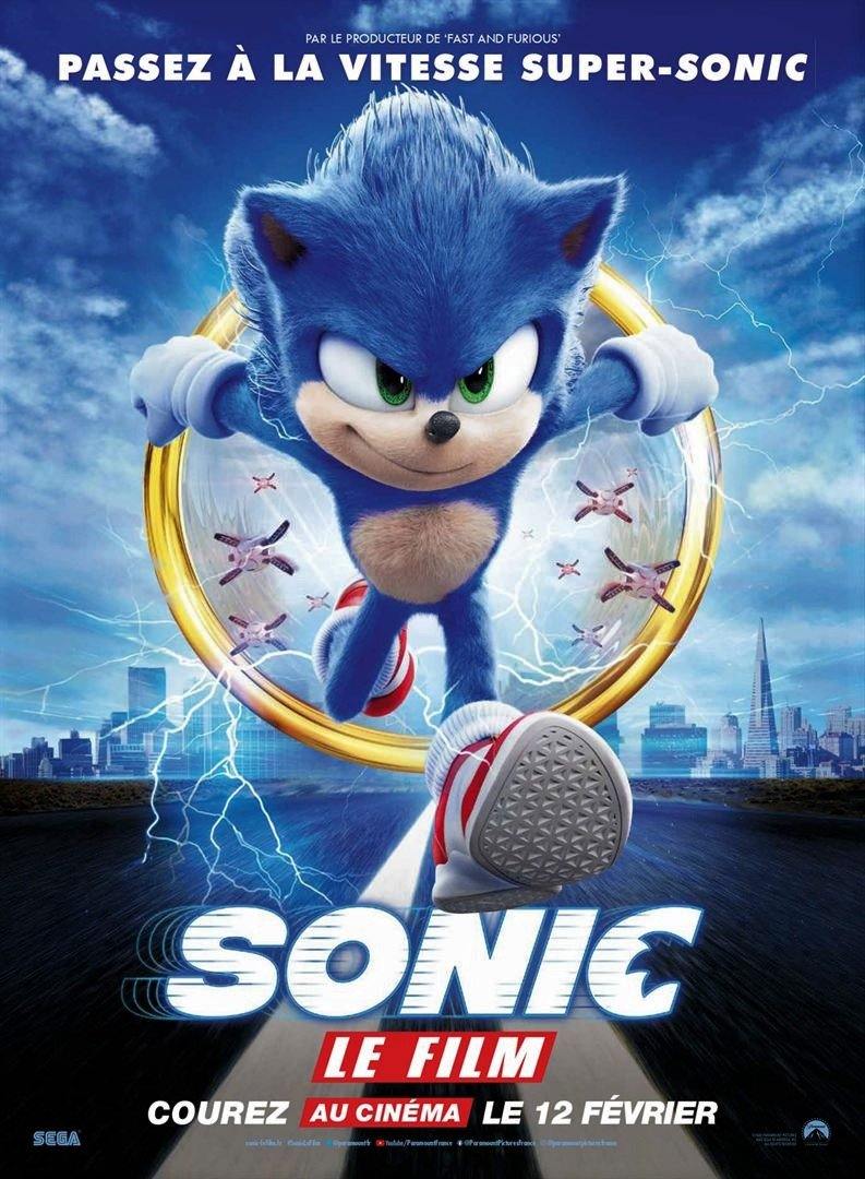 Sonic, the Hedgehog le film [DVD à la location] - flash vidéo