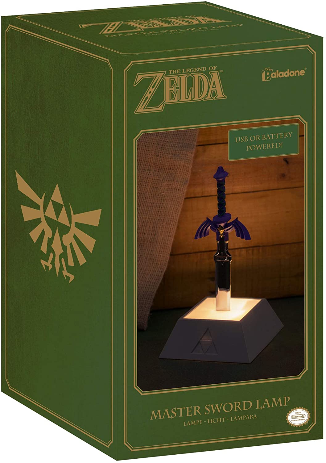 The Legend of Zelda - Master Sword Lamp - flash vidéo