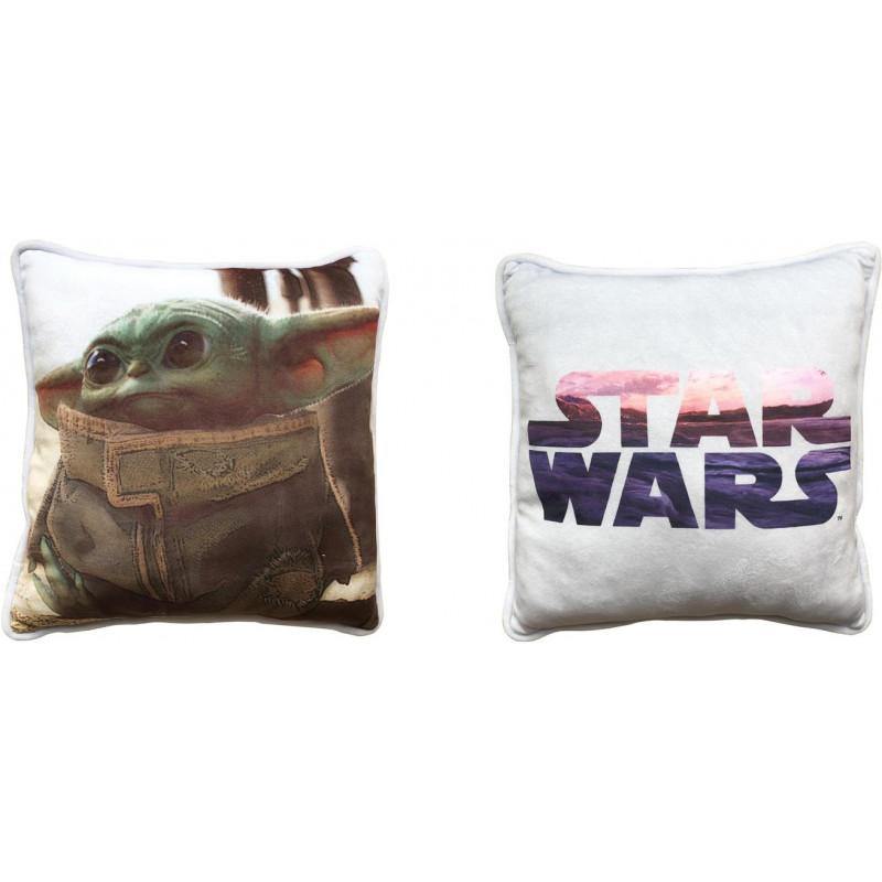 The Mandalorian - Coussin Carre Baby Yoda Mochi Mochi 40 cm - flash vidéo