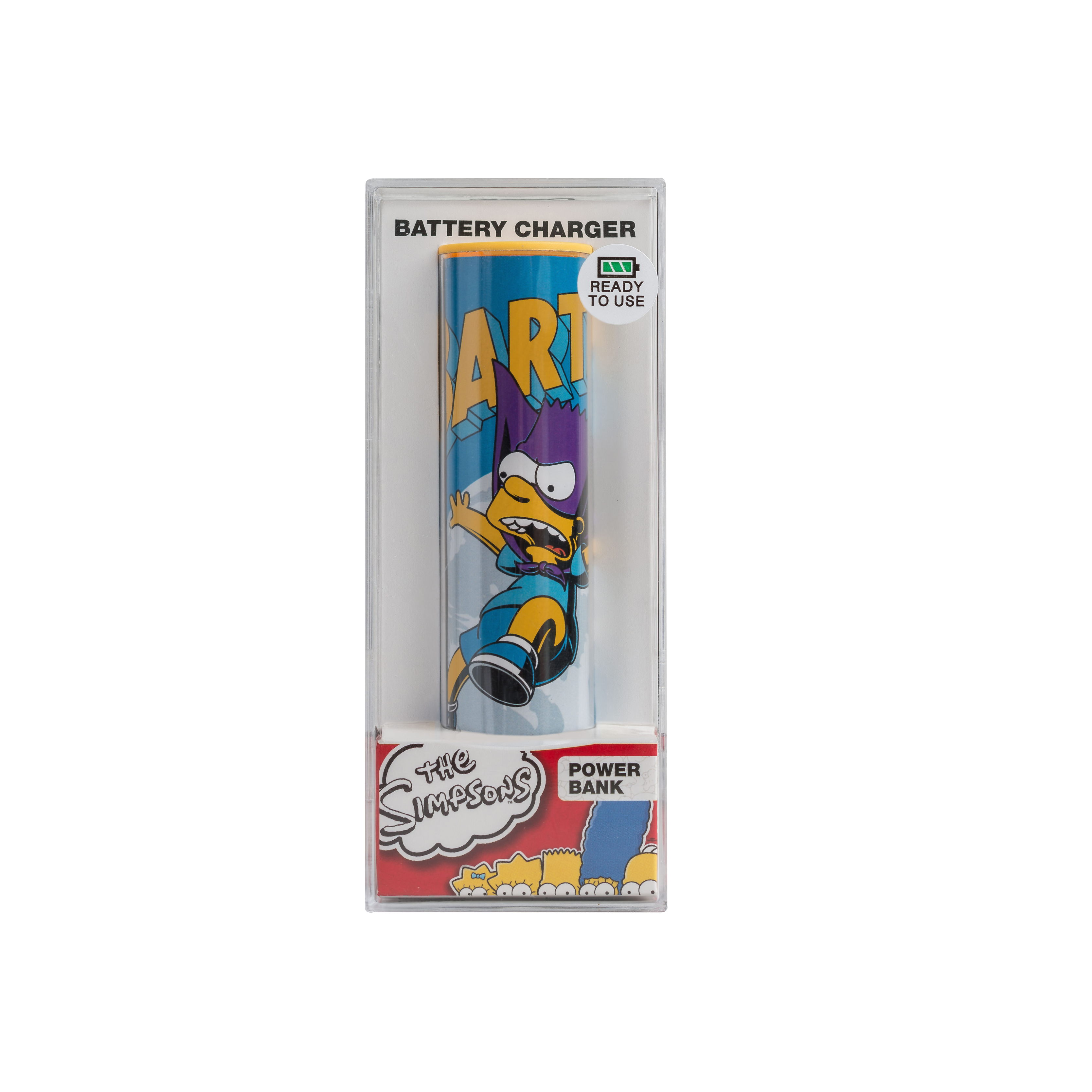 Tribe The Simpsons - Power Bank Bartman 2600mAh - flash vidéo