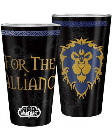 § World of Warcraft - Verre XXL Alliance 400ml - flash vidéo