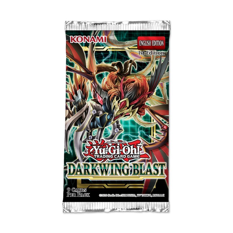 Yu-Gi-Oh! JCC - Display de Pack de Booster Darkwing Blast (24 Boosters) - flash vidéo