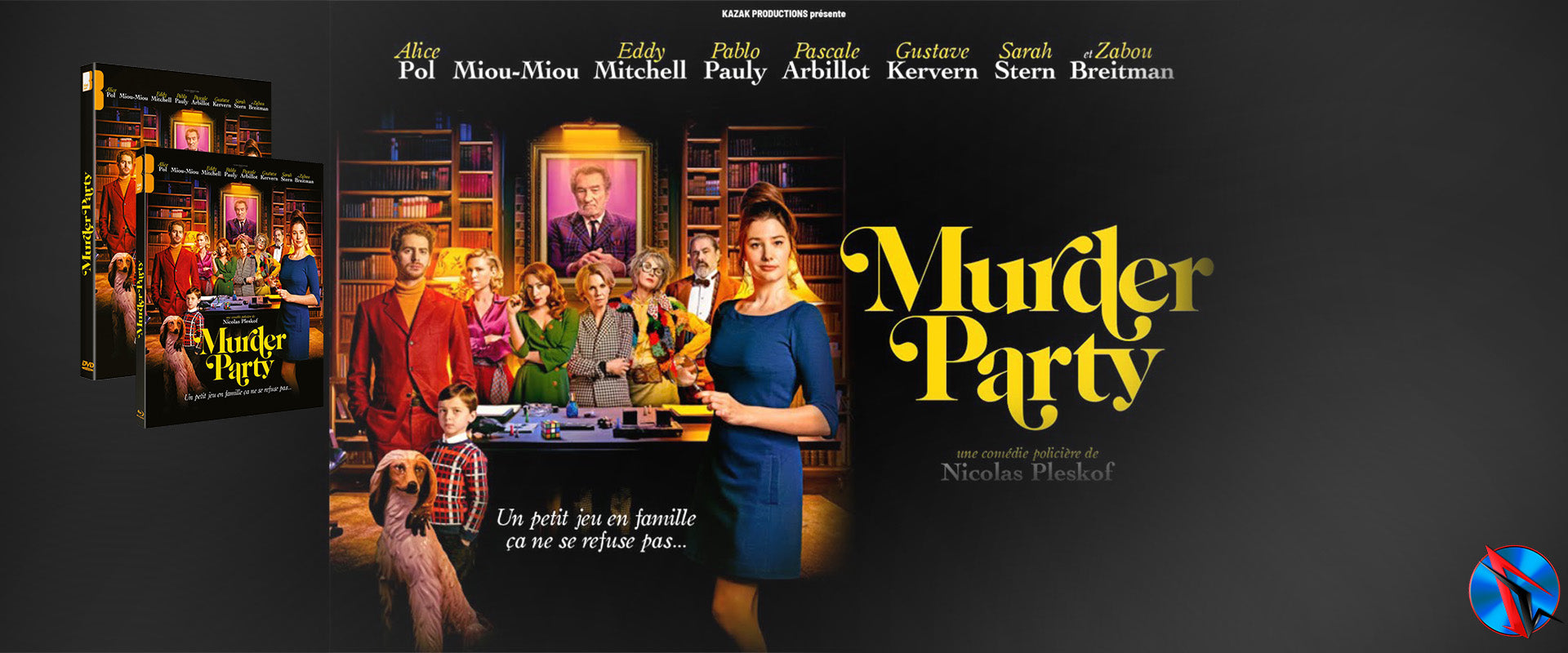 Murder party en DVD et Blu-Ray