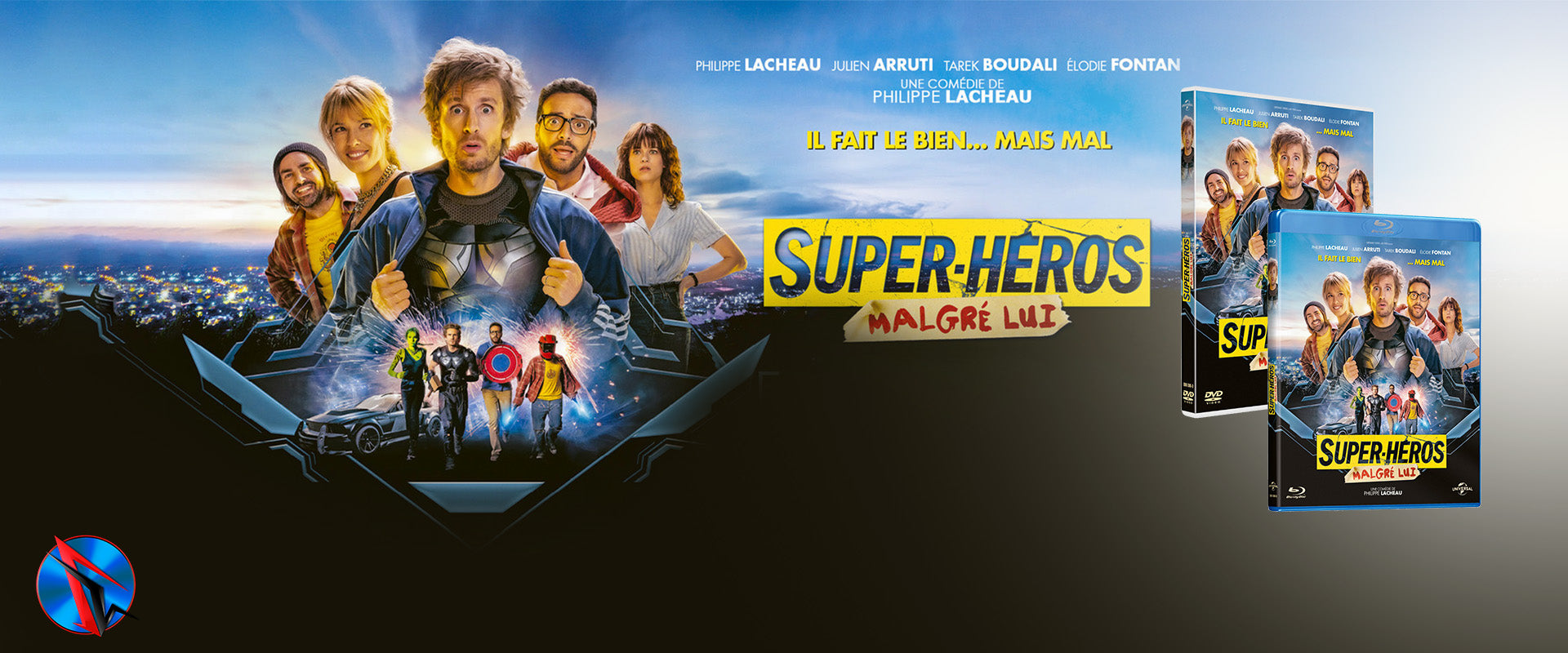 super héros malgré lui en DVD et Blu ray