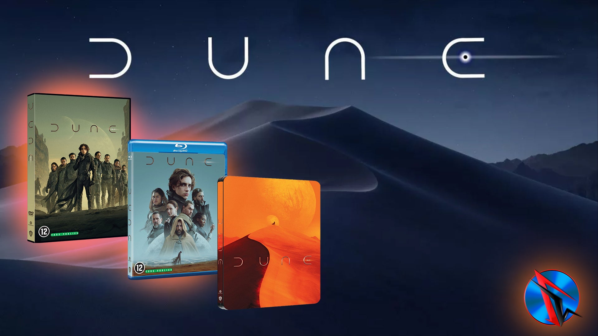 Dune en DVD, Blu-Ray et 4K UHD