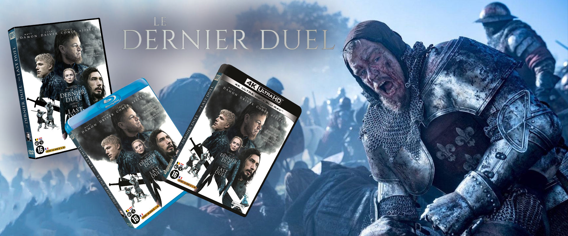 Le dernier duel en DVD, Blu-ray, 4K HD
