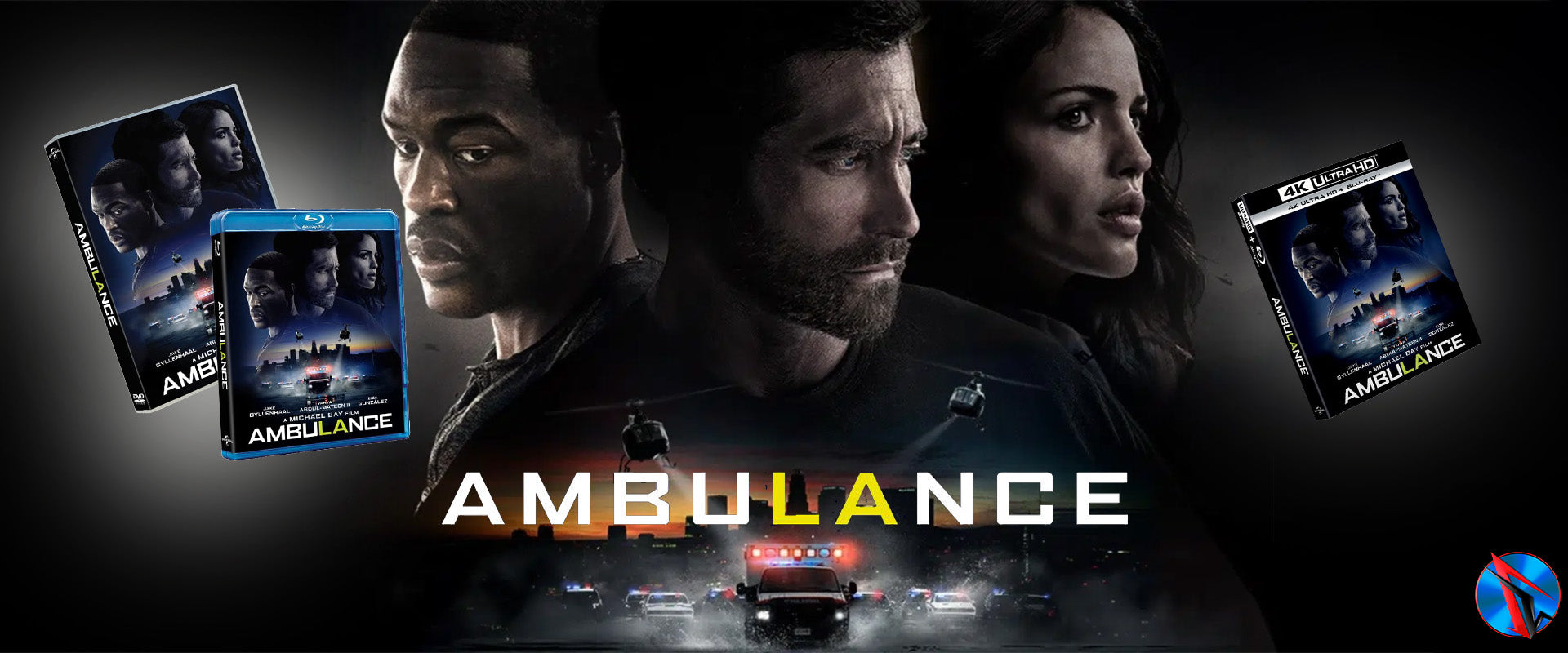 Ambulance en DVD , Blu-Ray et 4K UHD