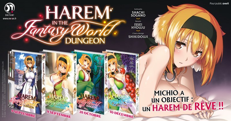 Harem in the Fantasy World Dungeon - flash vidéo