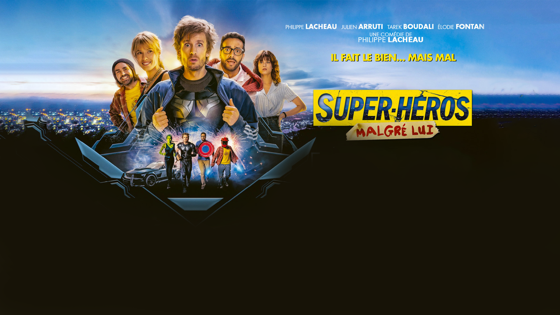 super héros malgré lui DVD et Blu ray