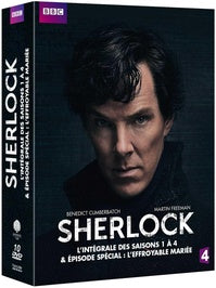 Sherlock - L'intégrale des saisons 1 à 4 & épisode spécial : L'Effroyable mariée [DVD]