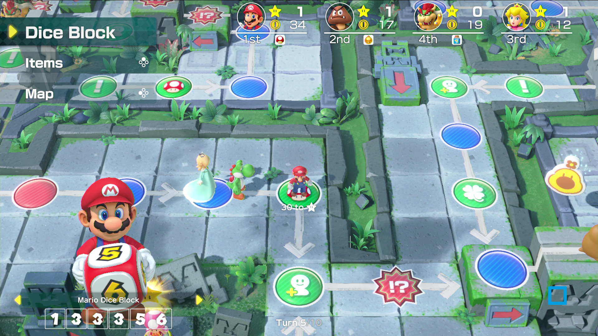 Super Mario Party - flash vidéo