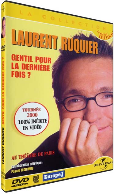 Laurent Ruquier - Gentil pour la dernière fois ? [DVD]