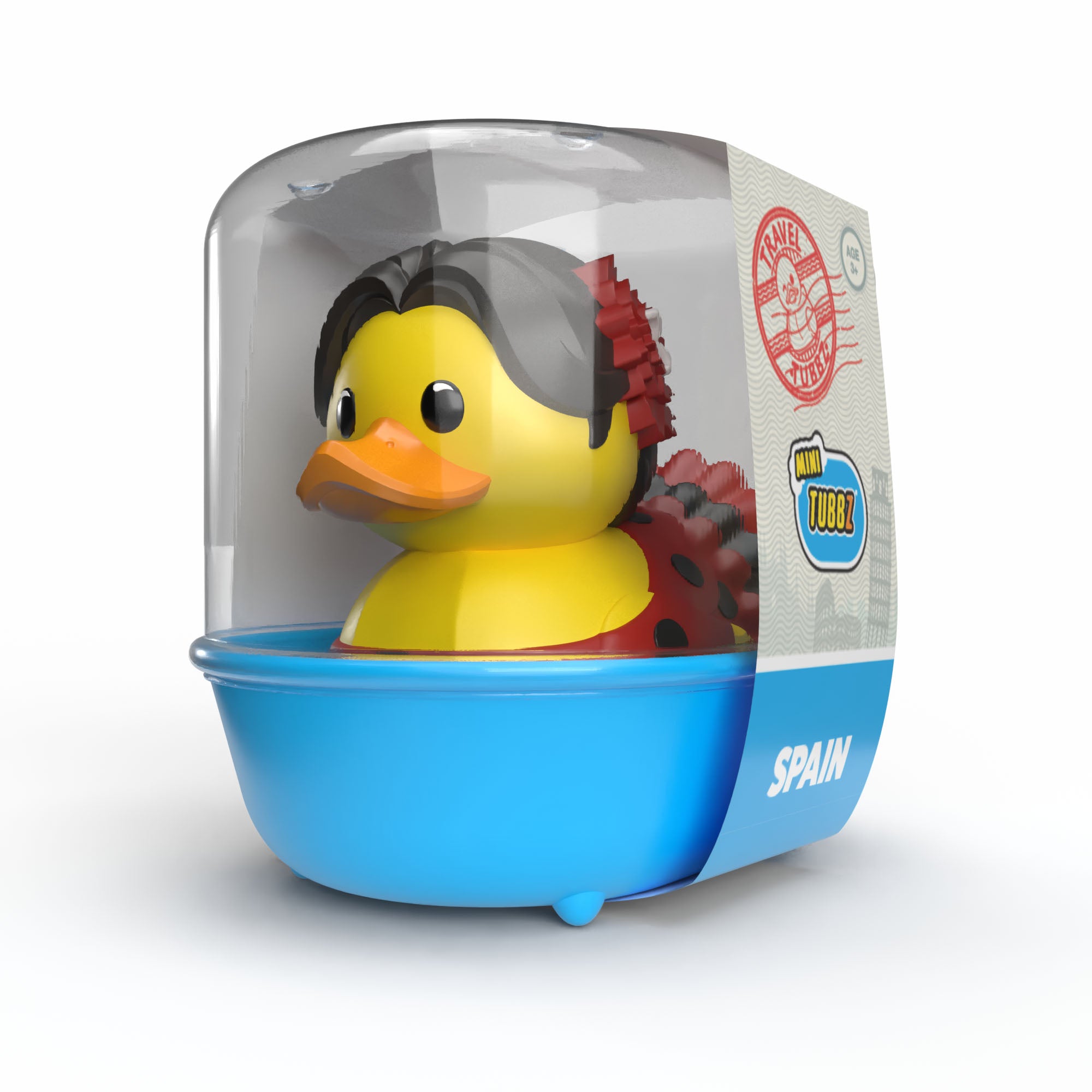 Numskull - Mini TUBBZ Canard de bain - Voyage - Espagne (Édition baignoire) - 5cm