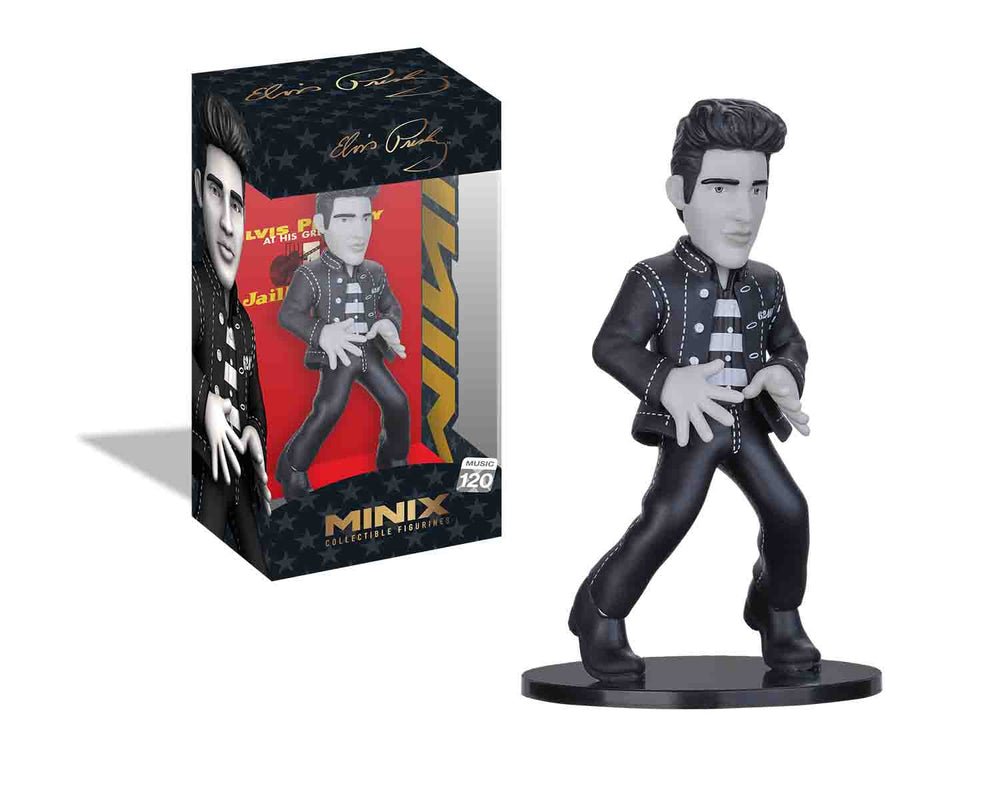 Minix - Music #120 - Elvis - Jailhouse Statue 12cm