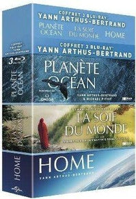 Coffret Yann Arthus-Bertrand - Planète Océan + La soif du monde + Home [Blu-ray]
