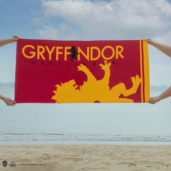 Harry Potter - Serviette de plage Gryffondor - flash vidéo
