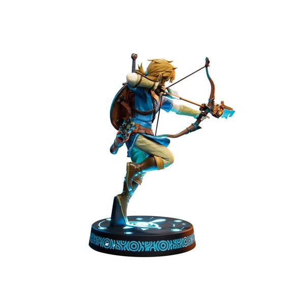 First 4 Figures - The Legend of Zelda : Breath of the Wild - Link Statue Edition Collector 25cm - flash vidéo