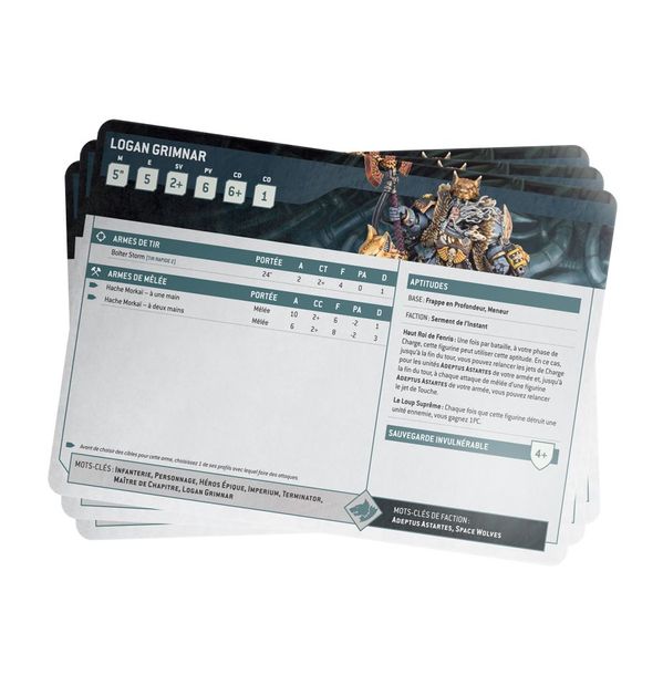 INDEX CARDS: SPACE WOLVES (FRA) - flash vidéo