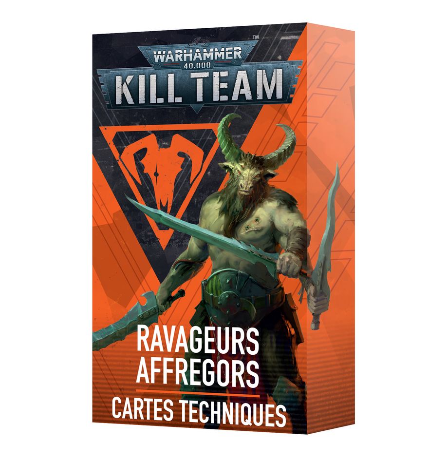 Kill Team: Ravageurs Affregors – Cartes Techniques - flash vidéo