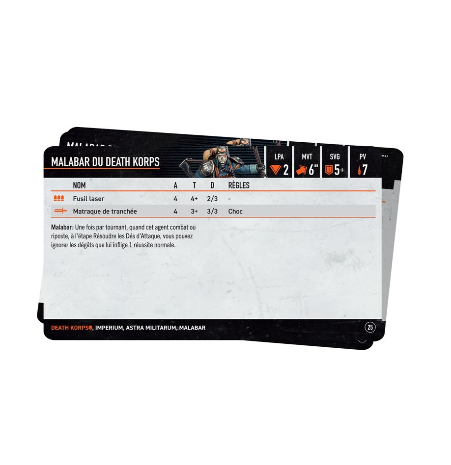 Kill Team: Death Korps – Cartes Techniques - flash vidéo