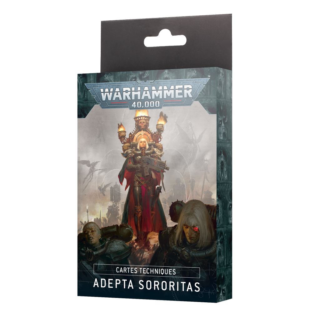 CARTES TECHNIQUES: ADEPTA SORORITAS (FRA - flash vidéo