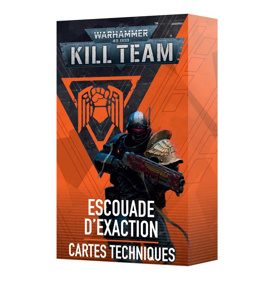 Kill Team: Escouade d'Exaction – Cartes Techniques - flash vidéo